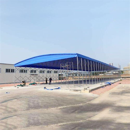 便捷露營(yíng)新選擇 海南臨高縣移動(dòng)推拉篷，自駕游的理想搭檔